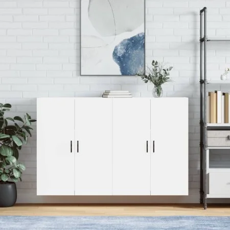 Wandschränke 2 Einheiten weiß 69,5x34x90 cm von vidaXL, Sideboards - Ref: Foro24-3195635, Preis: 141,57 €, Rabatt: %