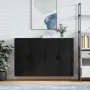 Armarios de pared 2 unidades negro 69,5x34x90 cm de vidaXL, Aparadores - Ref: Foro24-3195636, Precio: 144,70 €, Descuento: %