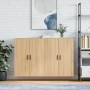 Wall-mounted cabinet 2 units Sonoma oak 69.5x34x90 cm by vidaXL, Sideboards - Ref: Foro24-3195638, Price: 126,81 €, Discount: %
