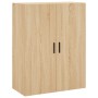 Wall-mounted cabinet 2 units Sonoma oak 69.5x34x90 cm by vidaXL, Sideboards - Ref: Foro24-3195638, Price: 126,81 €, Discount: %