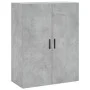 Wall cabinet 2 units concrete gray 69.5x34x90 cm by vidaXL, Sideboards - Ref: Foro24-3195639, Price: 124,04 €, Discount: %