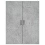 Armario de pared 2 unidades gris hormigón 69,5x34x90 cm de vidaXL, Aparadores - Ref: Foro24-3195639, Precio: 126,67 €, Descue...