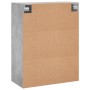 Armario de pared 2 unidades gris hormigón 69,5x34x90 cm de vidaXL, Aparadores - Ref: Foro24-3195639, Precio: 126,67 €, Descue...