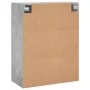Wall cabinet 2 units concrete gray 69.5x34x90 cm by vidaXL, Sideboards - Ref: Foro24-3195639, Price: 124,04 €, Discount: %