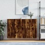 Armarios de pared 2 unidades roble ahumado 69,5x34x90 cm de vidaXL, Aparadores - Ref: Foro24-3195640, Precio: 126,24 €, Descu...