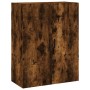 Armarios de pared 2 unidades roble ahumado 69,5x34x90 cm de vidaXL, Aparadores - Ref: Foro24-3195640, Precio: 126,24 €, Descu...
