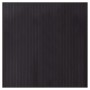 Alfombra cuadrada bambú marrón oscuro 100x100 cm