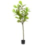Árbol ficus artificial 48 hojas verde 165 cm