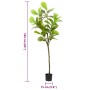 Árbol ficus artificial 48 hojas verde 165 cm