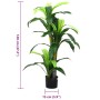 Árbol dracaena artificial 36 hojas 120 cm verde