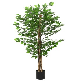 Planta Ficus Artificial 788 Hojas 120 cm Verde