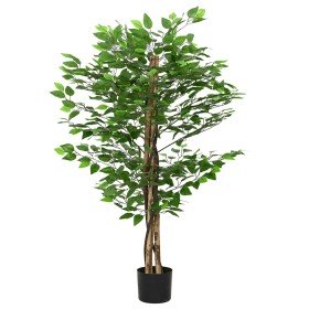 Planta Ficus Artificial 788 Hojas 120 cm Verde