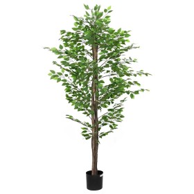 Planta Ficus Artificial 1260 Hojas 200 cm Verde