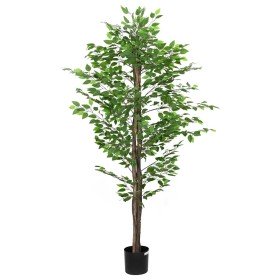 Planta Ficus Artificial 1260 Hojas 200 cm Verde