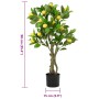 Limonero artificial 234 hojas 90 cm verde