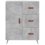 Tall plywood gray concrete sideboard 69.5x34x180 cm by vidaXL, Sideboards - Ref: Foro24-3195879, Price: 167,97 €, Discount: %