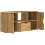 Mueble para TV con cajón ODDA 79x24x40 cm madera pino maciza en Muebles TV | Comprar online en Foro24