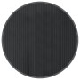 Alfombra redonda bambú gris 60 cm