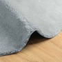 Alfombra HUARTE Gris 140 x 200 cm Poliéster