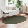 Alfombra HUARTE Verde bosque 120 x 170 cm Poliéster