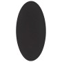 Alfombra HUARTE Negro 100 x 200 cm Poliéster