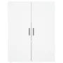 Aparador alto madera contrachapada blanco 69,5x34x180 cm de vidaXL, Aparadores - Ref: Foro24-3195915, Precio: 166,05 €, Descu...