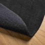 Alfombra HUARTE Negro 100 x 200 cm Poliéster