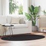 Alfombra HUARTE Negro 120 x 170 cm Poliéster