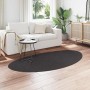 Alfombra HUARTE Antracita 100 x 200 cm Poliéster
