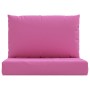 Palettenkissen 2 Stück rosa Oxford-Stoff von vidaXL, Kissen für Stühle und Sofas - Ref: Foro24-361771, Preis: 40,37 €, Rabatt: %