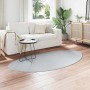 Alfombra HUARTE Gris 100 x 200 cm Poliéster