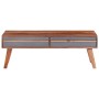Gray solid Sheesham wood coffee table 110x50x40 cm by vidaXL, Coffee table - Ref: Foro24-286372, Price: 143,11 €, Discount: %