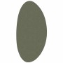 Alfombra HUARTE Verde bosque 100 x 200 cm Poliéster