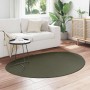 Alfombra HUARTE Verde bosque 120 x 170 cm Poliéster