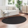 Alfombra HUARTE Negro 120 x 170 cm Poliéster
