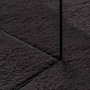 Alfombra HUARTE Negro 120 x 170 cm Poliéster