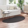 Alfombra Antracita 80 x 150 cm Poliéster