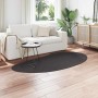 Alfombra Antracita 100 x 200 cm Poliéster