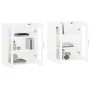 Wall cabinets 2 pcs white engineered wood by vidaXL, Sideboards - Ref: Foro24-3197929, Price: 197,12 €, Discount: %