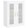 Wandschränke, 2 Stück, weißes Holzwerkstoff von vidaXL, Sideboards - Ref: Foro24-3197929, Preis: 201,08 €, Rabatt: %