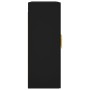 Wall cabinets 2 pcs black engineered wood by vidaXL, Sideboards - Ref: Foro24-3197930, Price: 159,49 €, Discount: %