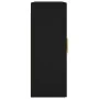 Wandschränke, 2 Stück, schwarzes Holzwerkstoff von vidaXL, Sideboards - Ref: Foro24-3197930, Preis: 157,26 €, Rabatt: %