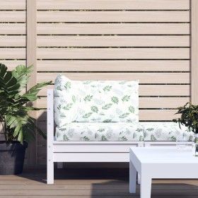 Cojines para palets 3 unidades tela Oxford estampado de hojas by vidaXL, Cushions for chairs and sofas - Ref: Foro24-361788, ...