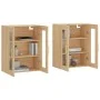 Wandschränke, 2 Stück, Holzwerkstoff, Sonoma-Eiche von vidaXL, Sideboards - Ref: Foro24-3197932, Preis: 152,23 €, Rabatt: %