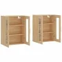 Wandschränke, 2 Stück, Holzwerkstoff, Sonoma-Eiche von vidaXL, Sideboards - Ref: Foro24-3197932, Preis: 152,23 €, Rabatt: %
