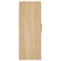 Wall cabinets 2 pcs engineered wood Sonoma oak by vidaXL, Sideboards - Ref: Foro24-3197932, Price: 159,13 €, Discount: %