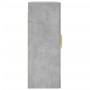 Wandschränke 2 Stück betongraues Holzwerkstoff von vidaXL, Sideboards - Ref: Foro24-3197933, Preis: 165,33 €, Rabatt: %