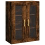 Wandschränke, 2 Stück, Holzwerkstoff, geräucherte Eiche von vidaXL, Sideboards - Ref: Foro24-3197934, Preis: 166,75 €, Rabatt: %