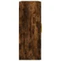 Wandschränke, 2 Stück, Holzwerkstoff, geräucherte Eiche von vidaXL, Sideboards - Ref: Foro24-3197934, Preis: 164,02 €, Rabatt: %
