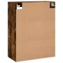 Wandschränke, 2 Stück, Holzwerkstoff, geräucherte Eiche von vidaXL, Sideboards - Ref: Foro24-3197934, Preis: 164,02 €, Rabatt: %
